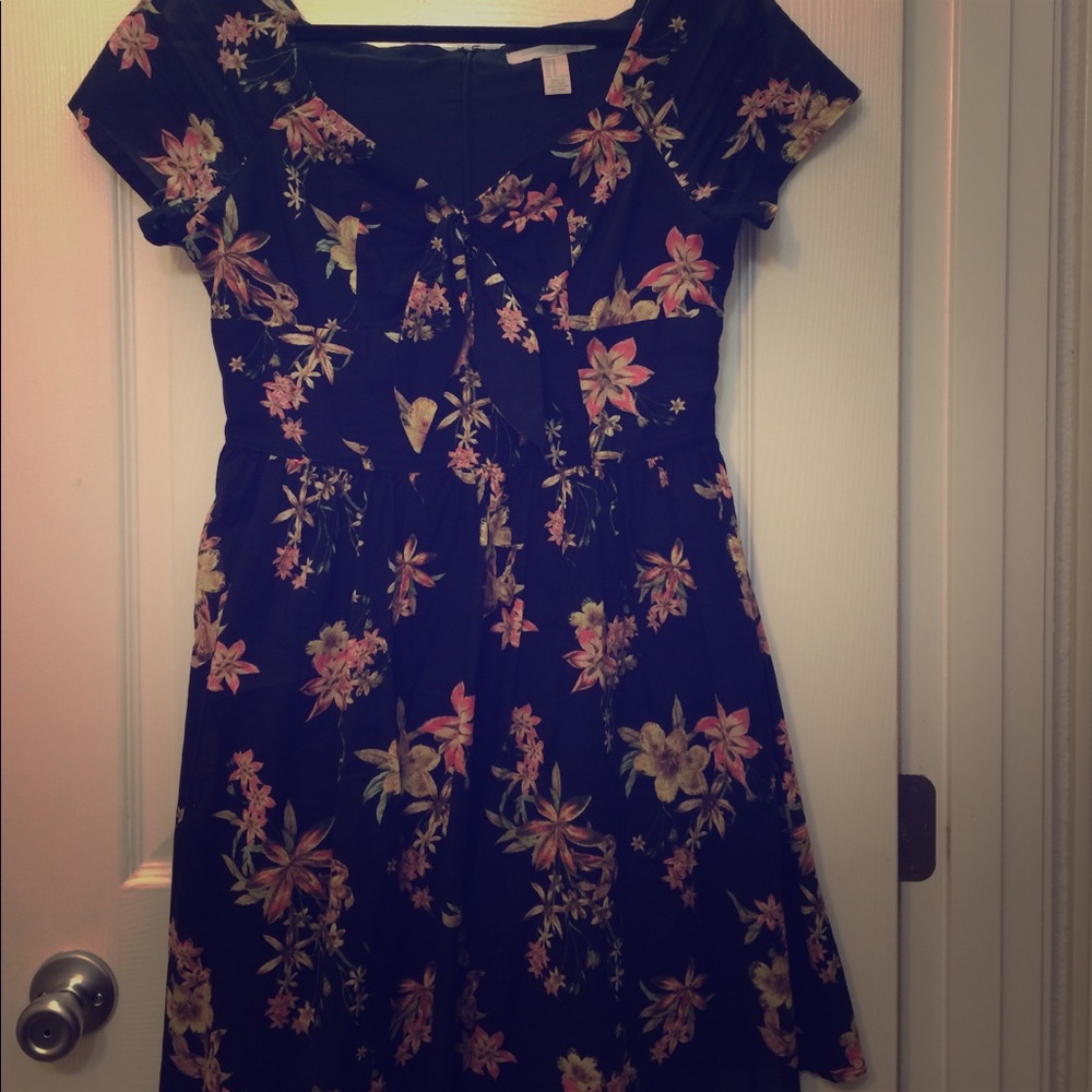 Off the shoulder dress!