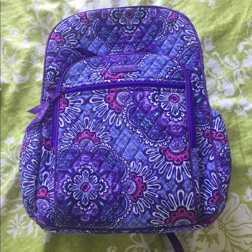 NWOT VERA BRADLEY CAMPUS TECH  BOOKBAG