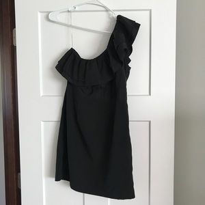 Black One Shoulder Dress