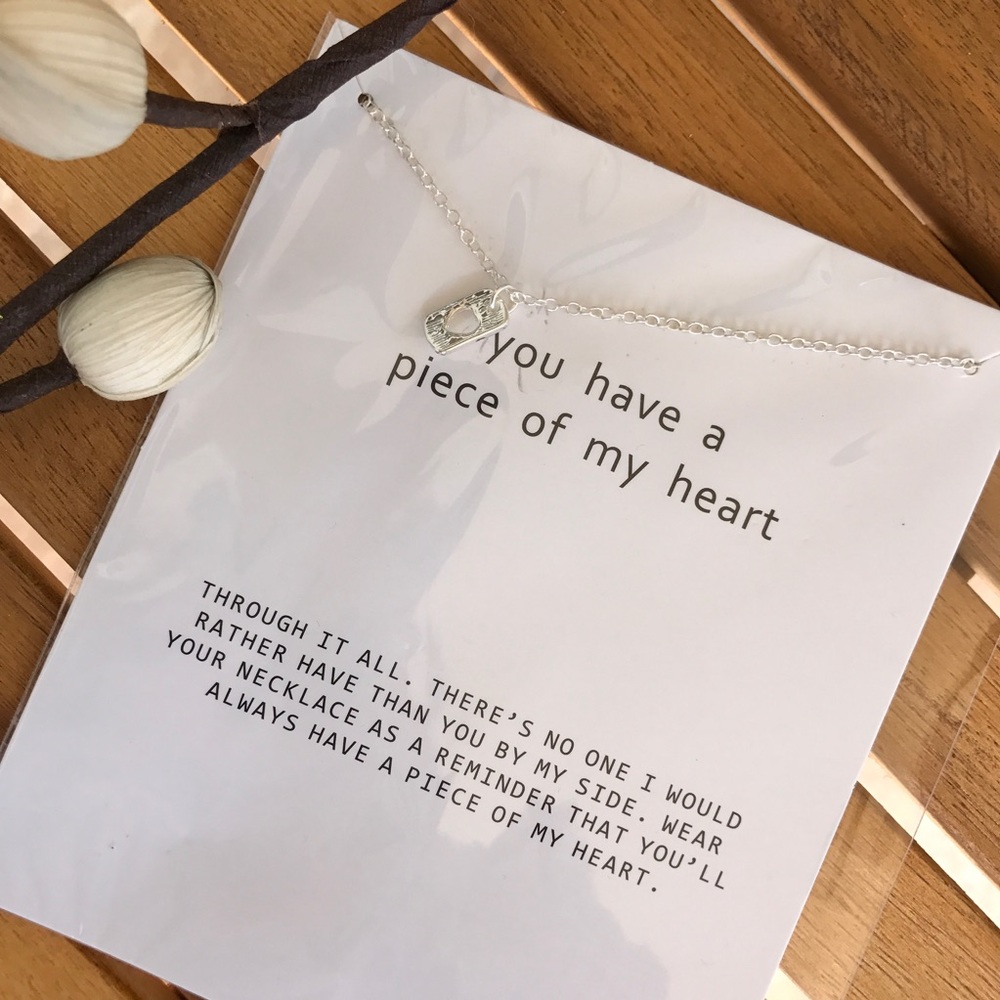 🎉SALE🎉❤️Piece of My Heart Necklace❤️ - Picture 2 of 3