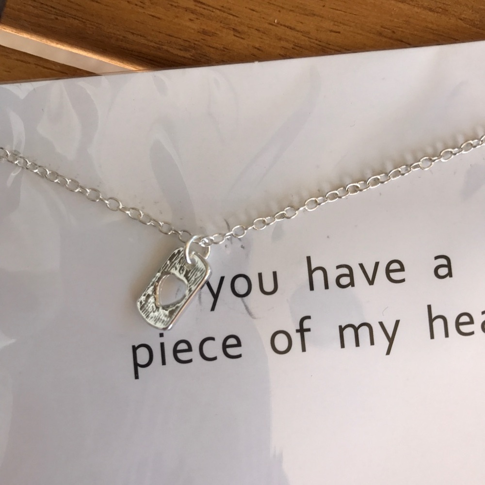 🎉SALE🎉❤️Piece of My Heart Necklace❤️ - Picture 3 of 3