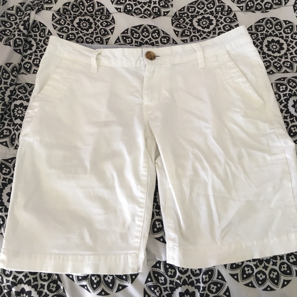 White shorts
