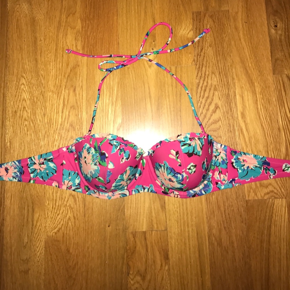 Push-up Floral aerie Bikini Top
