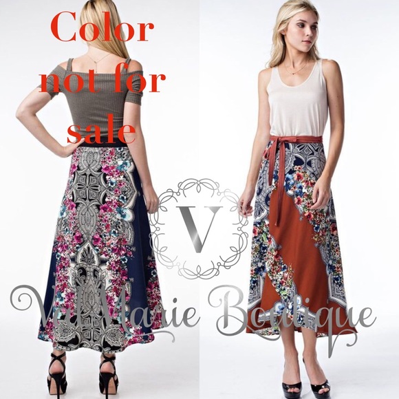 Perfect Autumn / Fall Wrap Skirt - Picture 2 of 4