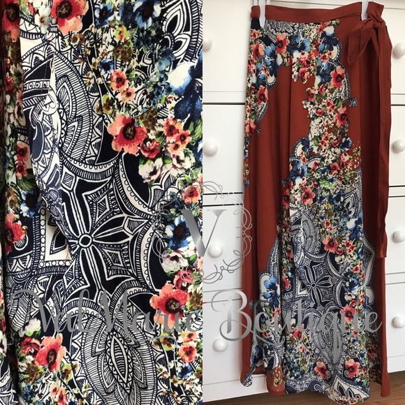 Perfect Autumn / Fall Wrap Skirt - Picture 3 of 4