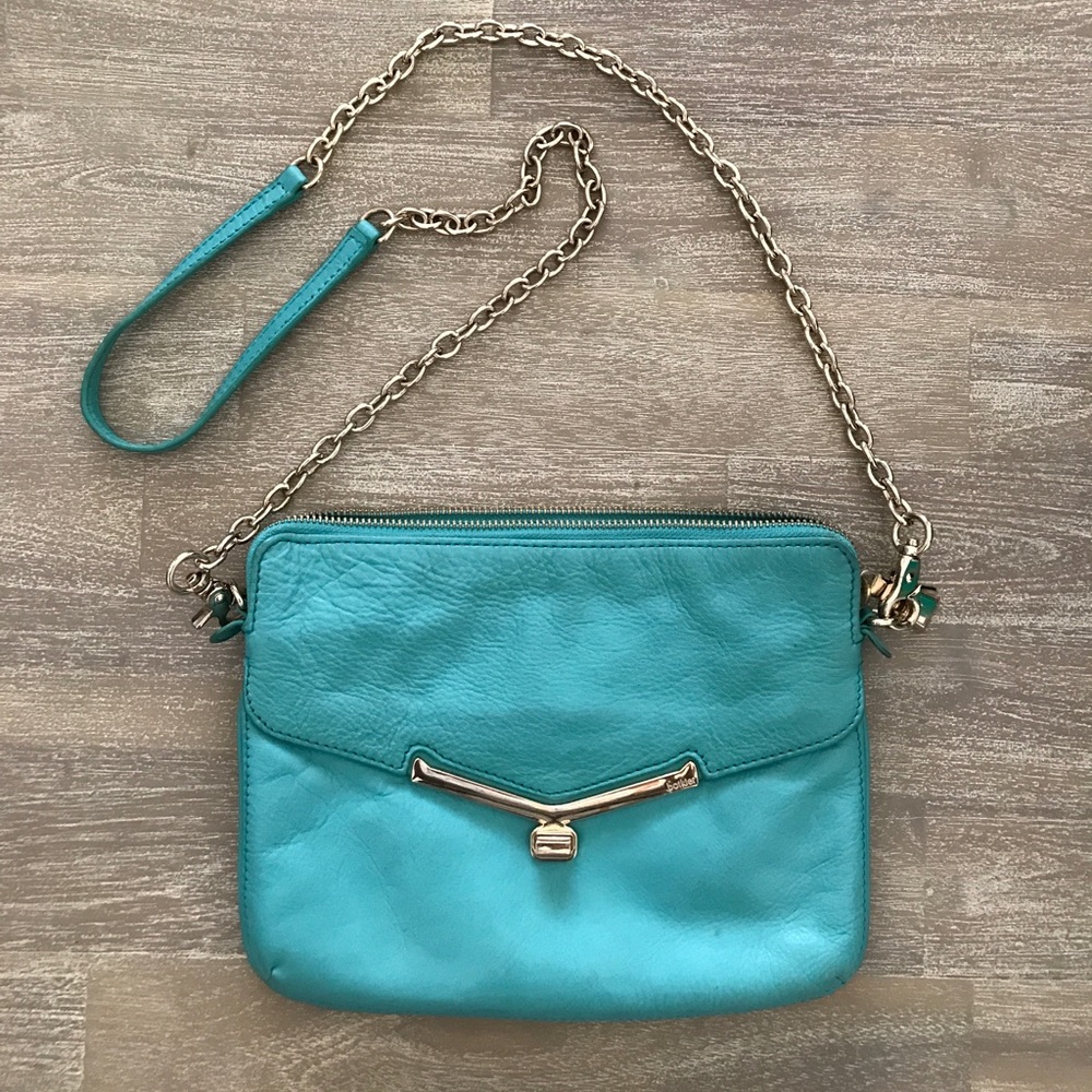 Botkier Mini Valentina Purse Mint Green crossbody