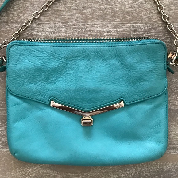 Botkier Mini Valentina Purse Mint Green crossbody - Picture 2 of 7