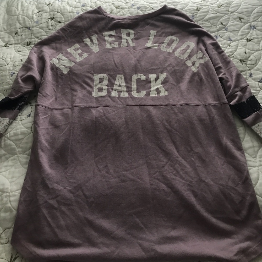 Oversized long sleeve shirt