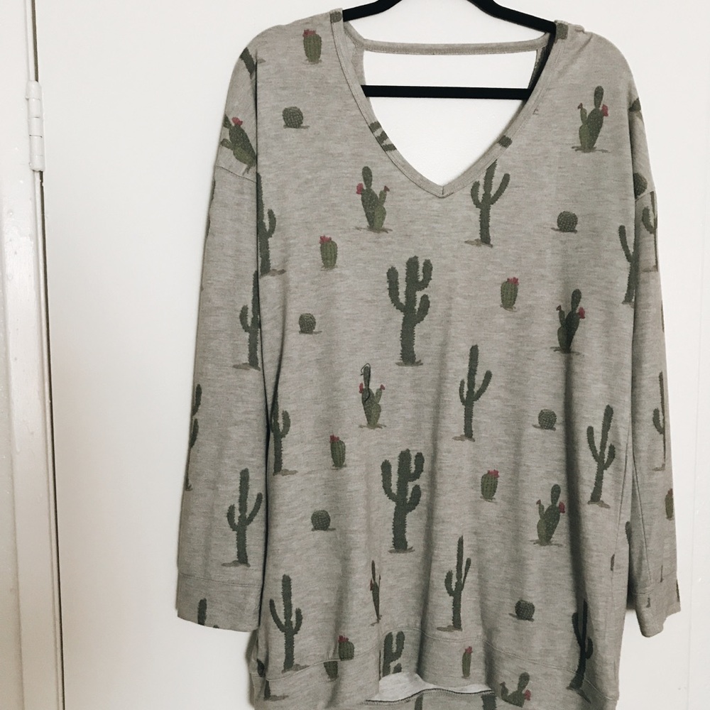 Cactus long sleeve