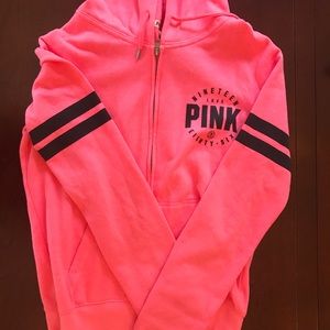 Women's PINK Zip up jacket