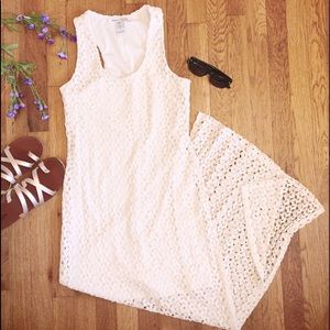 American Rag cream maxi dress