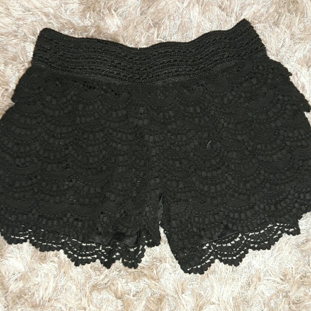 Black shorts