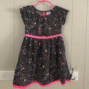 Girls heart dress