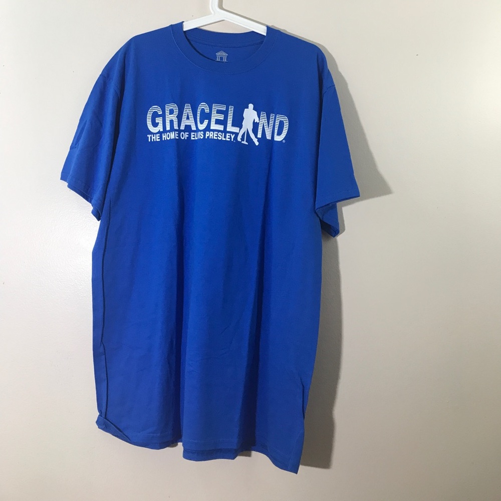 Official Elvis Presley Graceland Graphic Tee Shirt