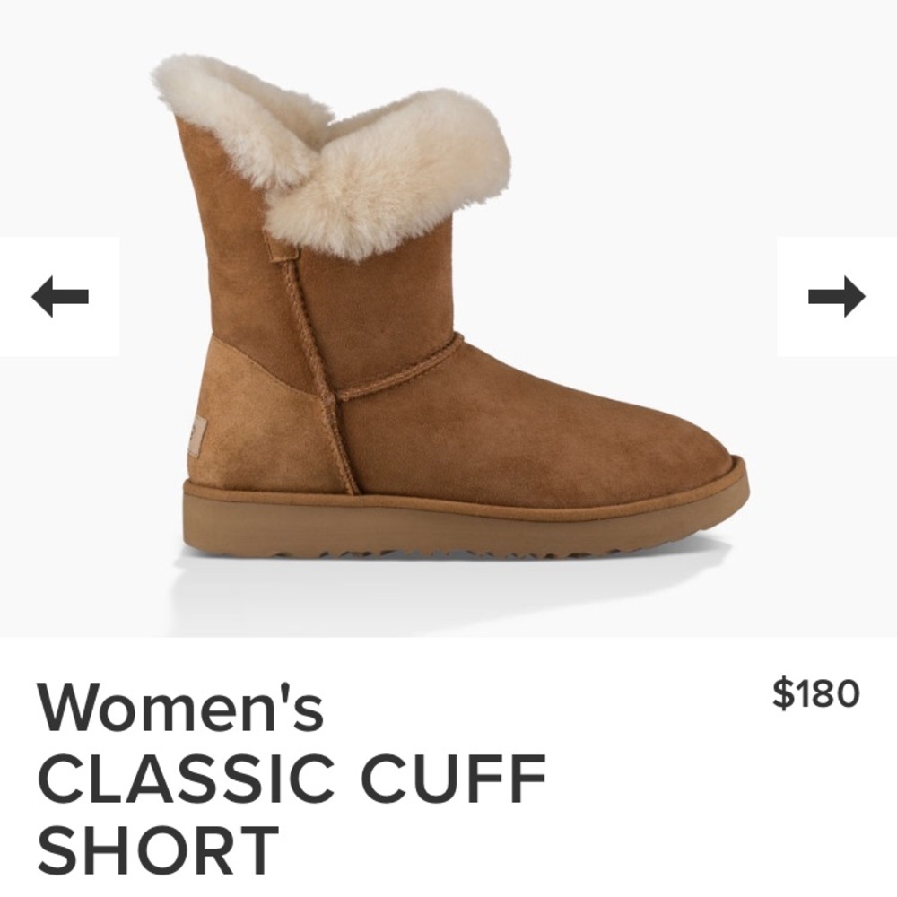 Classic Cuff Short Women's UGG boots