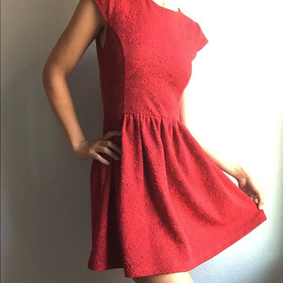 Cherry Red Dress - Picture 1 of 3