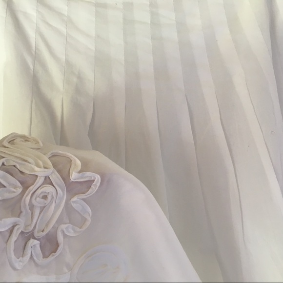 Charter Club white cotton skirt, size 8 - Picture 3 of 3