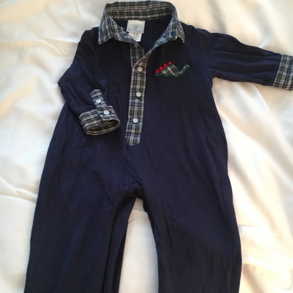Florence Eiseman baby boy one piece outfit