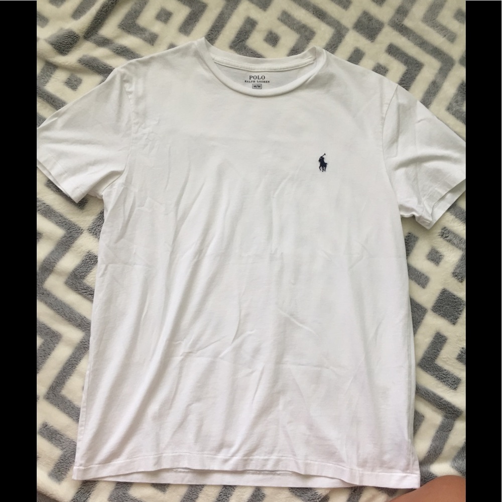 White Polo by Ralph Lauren tee 💯