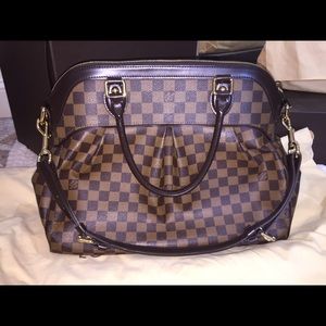 Authentic Louis Vuitton Trevi GM Damier Ebene