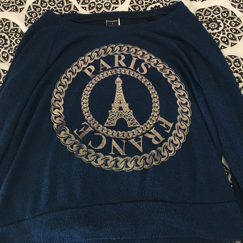 Paris France sweater