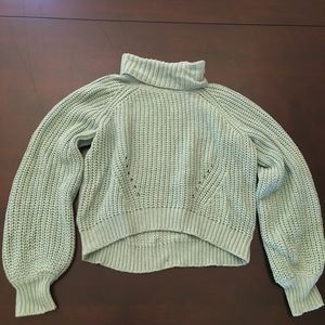 Urban Outfitters Cropped Turtleneck Sweater