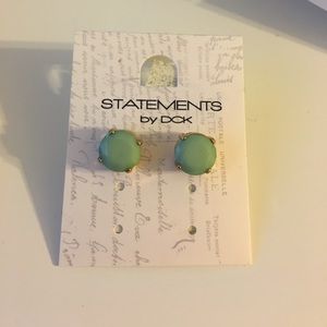 Statement turquoise earrings!