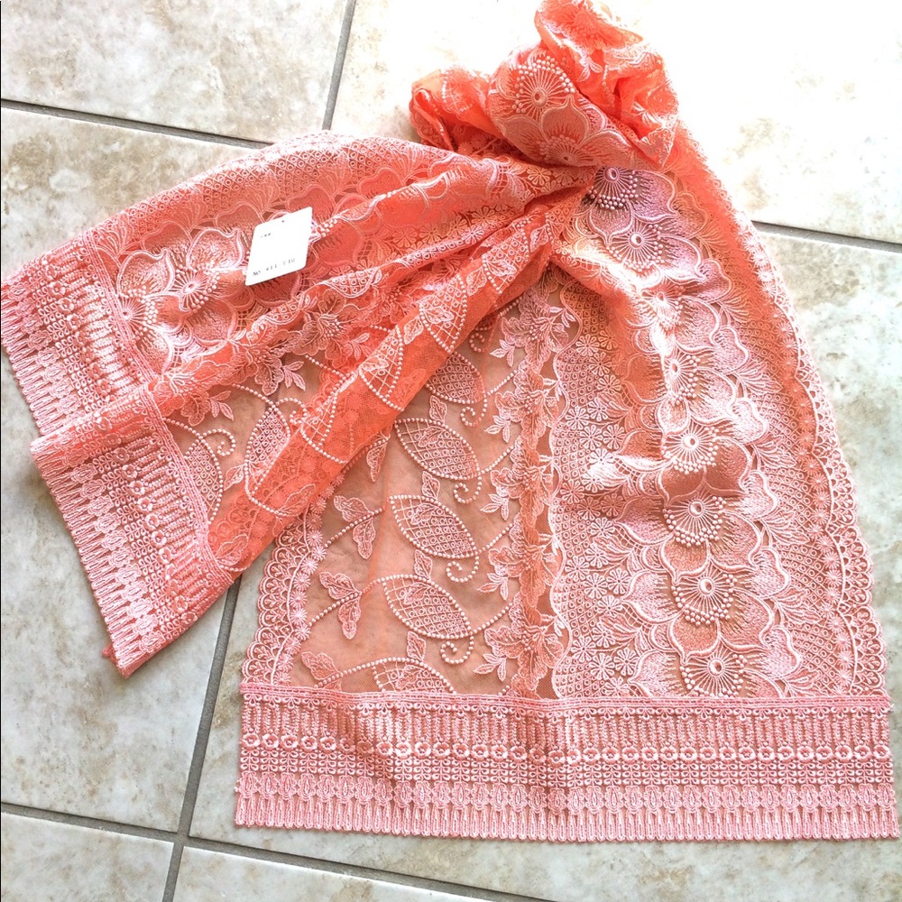 Vintage Kimono Shawl Stole Scarf rag