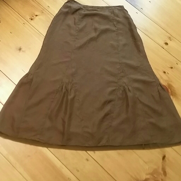 NWT J Jill 100% silk skirt - Picture 2 of 8