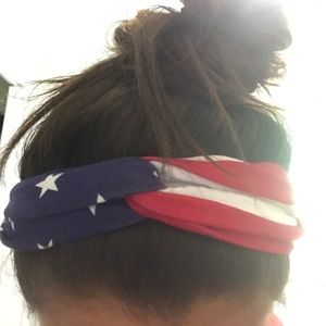 American Flag headband
