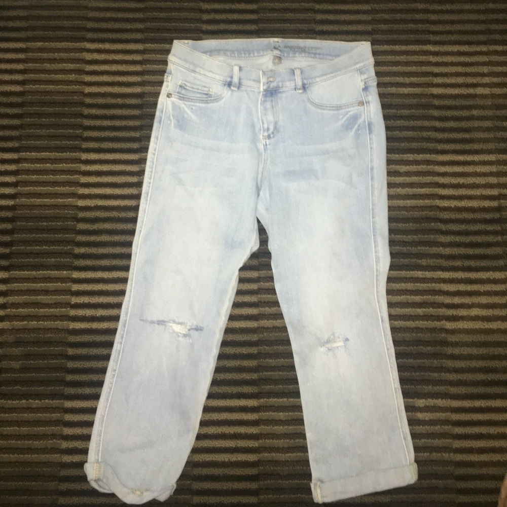 NY&C Light blue legging crop jeans