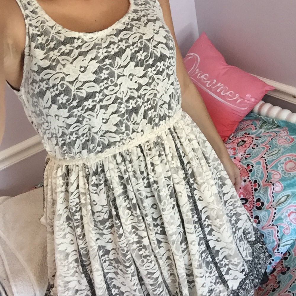 Off white lace dress