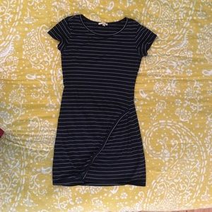Striped t-shirt dress