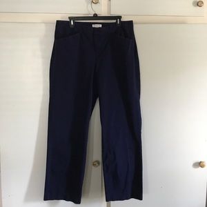 Navy trouser from Coldwater Creek