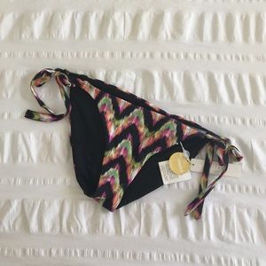 Vitamin A side tie reversible bikini bottoms