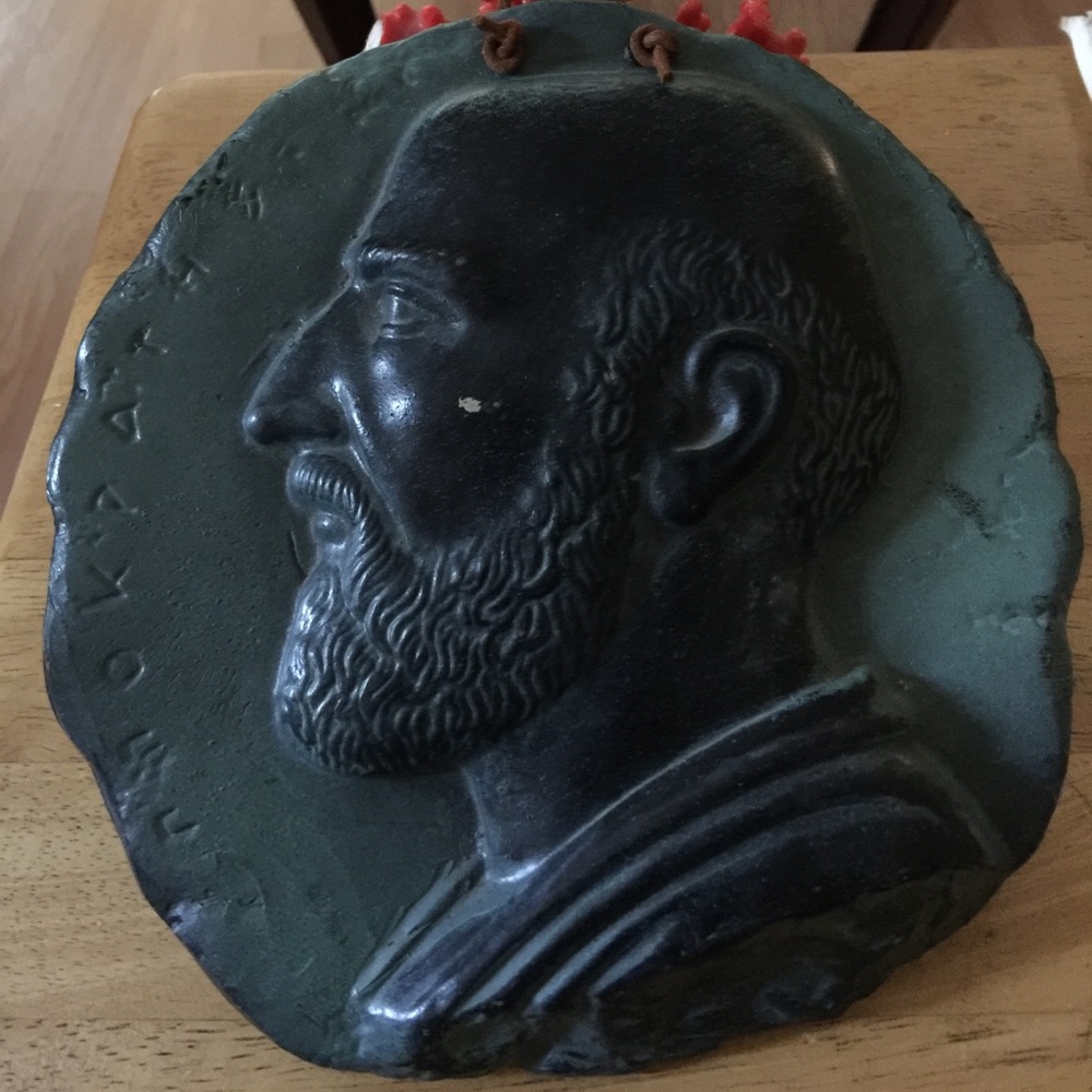 Vintage collectable ceramic wall decoration