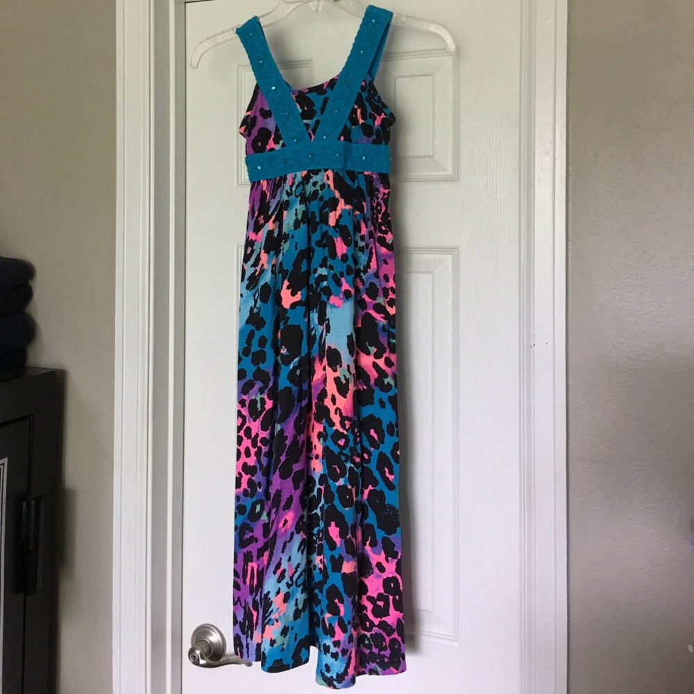 Leopard print Justice dress
