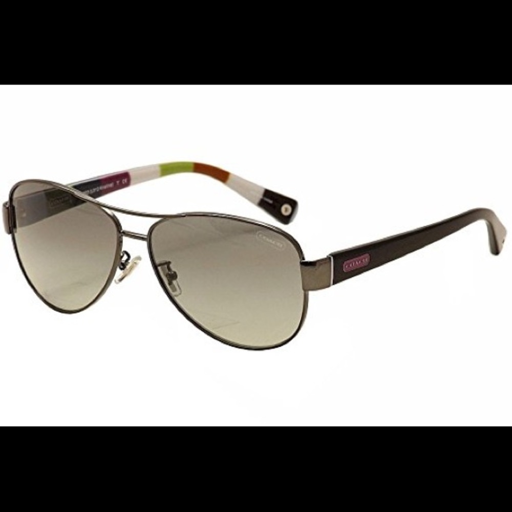 Coach Sunglasses Gold/Brown