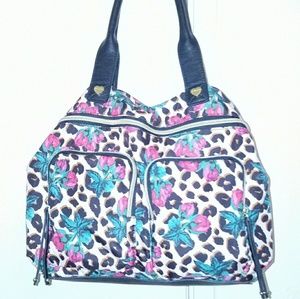 BETSY JOHNSON FLORAL LEAPORD PURSE🥀