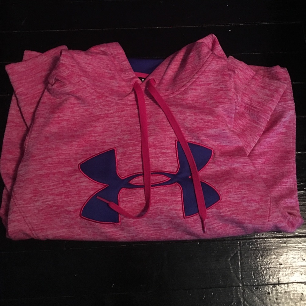 Pink UnderArmour Hoodie