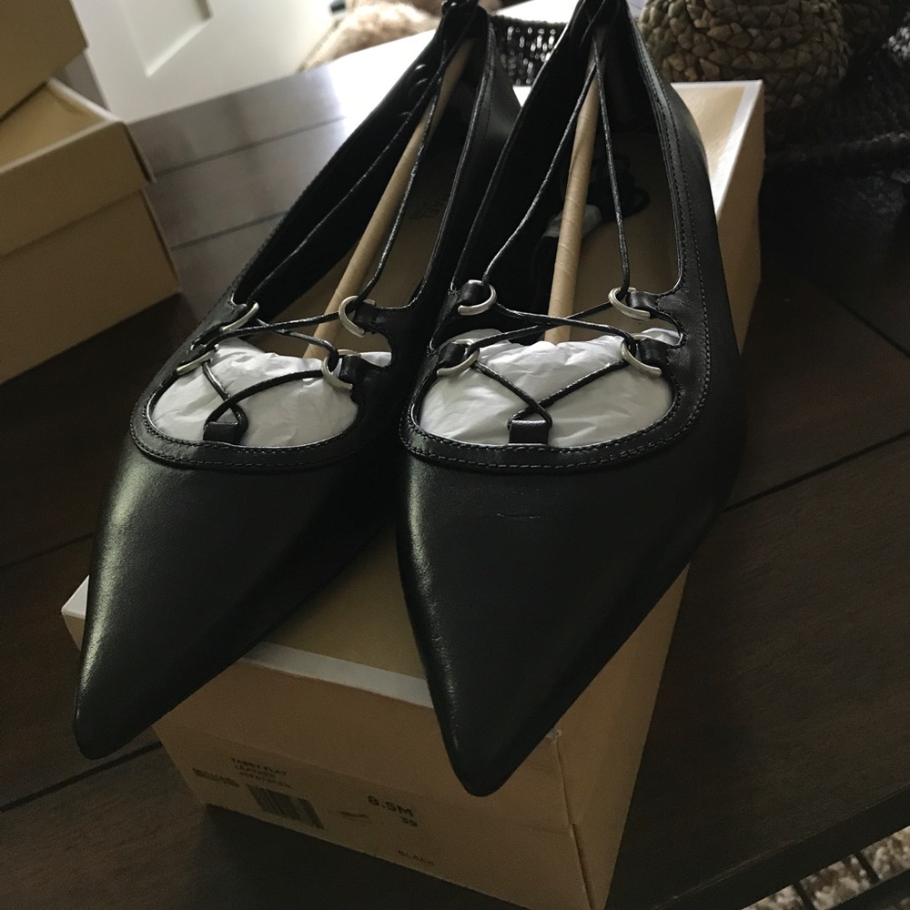 Black flats!