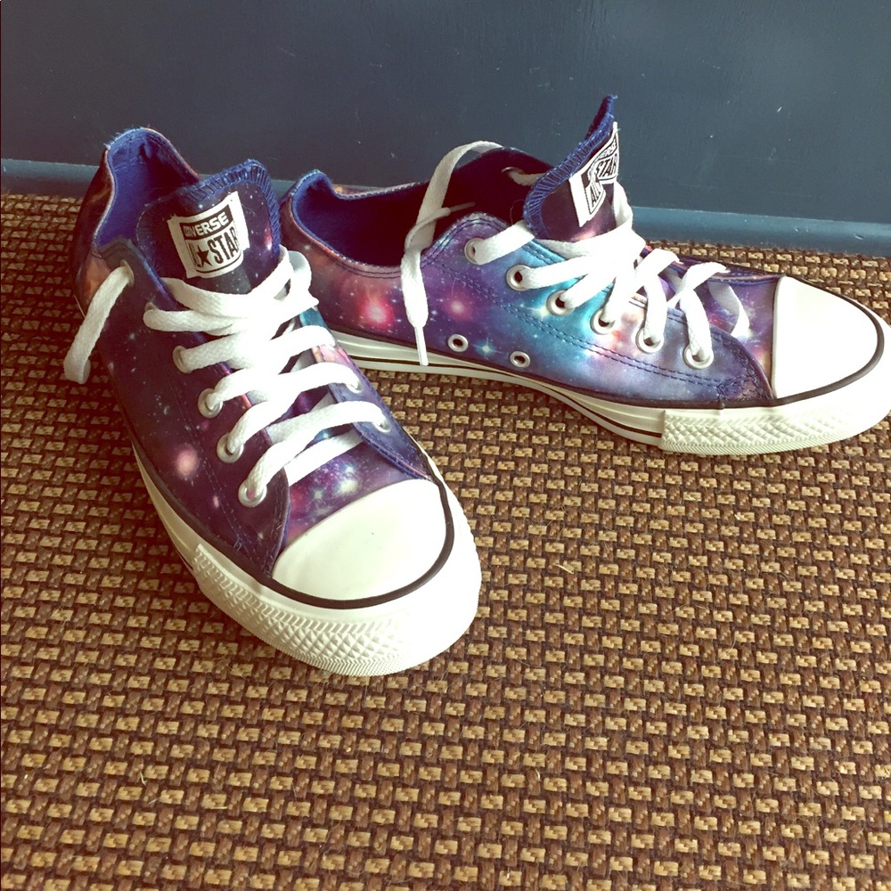 Unisex Converse All Star Galaxy shoes!