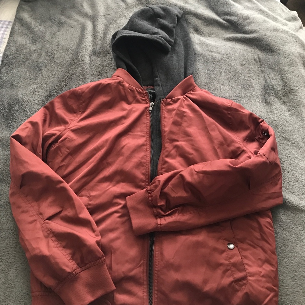 Forever 21 hooded jacket