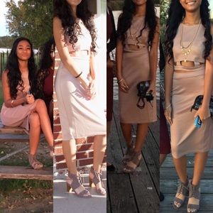 2 piece dress