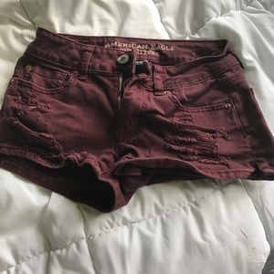 American Eagle shortie shorts