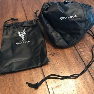 2 Younique drawstring bags
