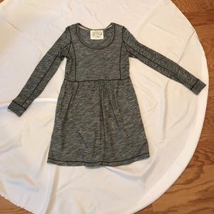 Size M Grey/White mix knit casual sweater dress