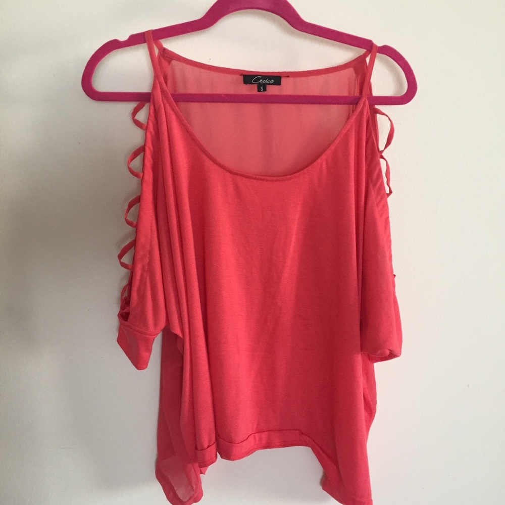 Pink long sleeve top