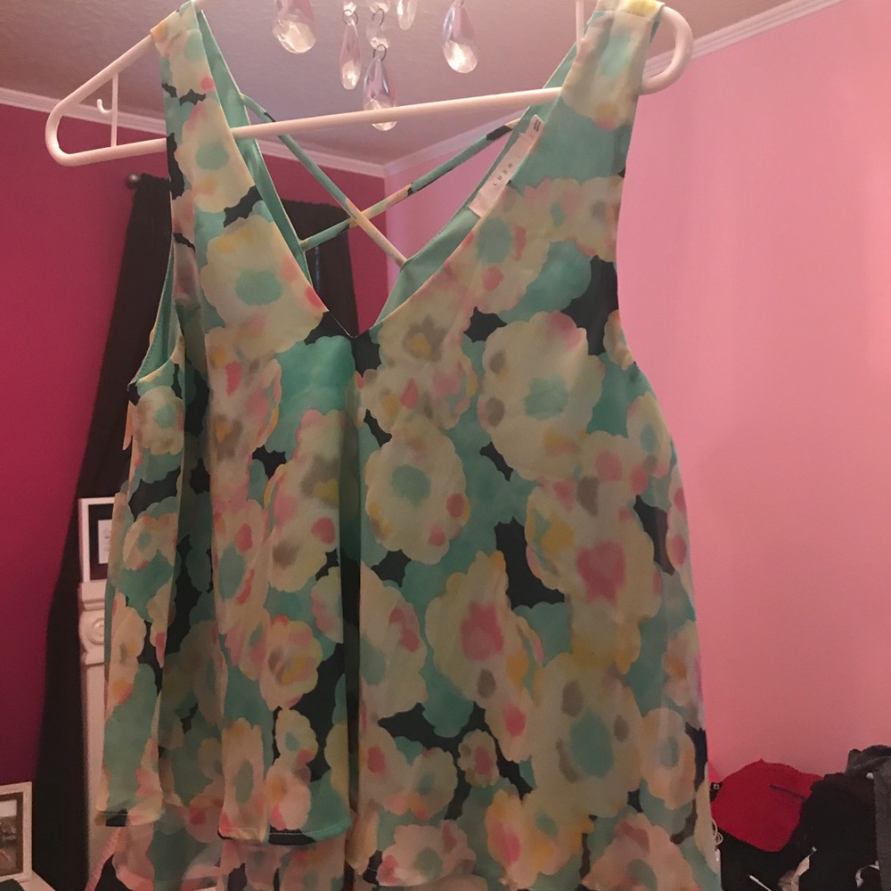 Lush Floral Tank