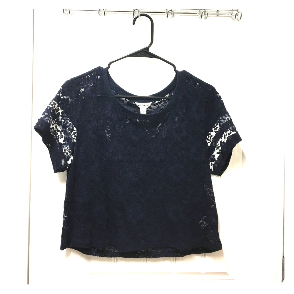 Lace Jersey top